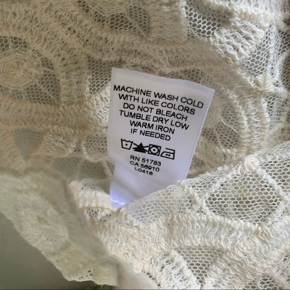 Maurices Sheer Lace Sleeveless Button Back Top - Picture 9 of 14